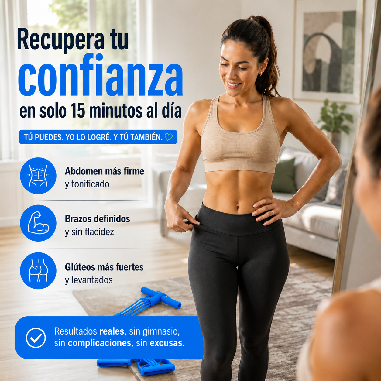 Bandas Elásticas de Resistencia con Pedal