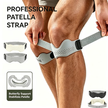 NovaKnee™ Correa Rotuliana de Silicona para Rodilla (Pack x2)
