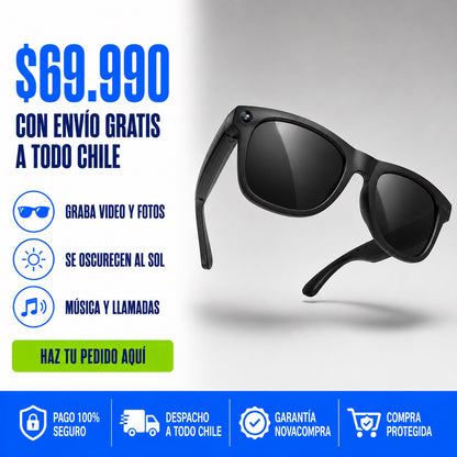 Gafas inteligentes con IA a $69.990 con envío gratis a todo Chile