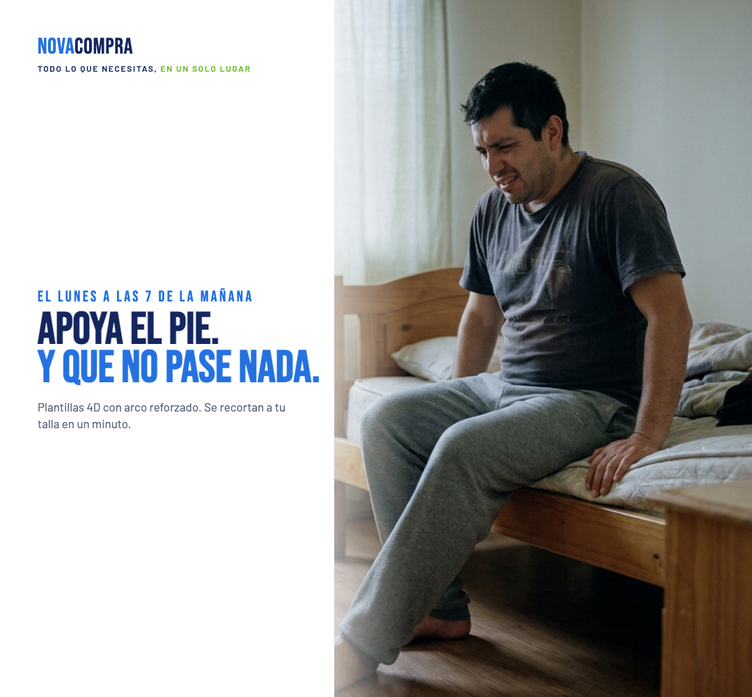 Apoya el pie el lunes y que no pase nada