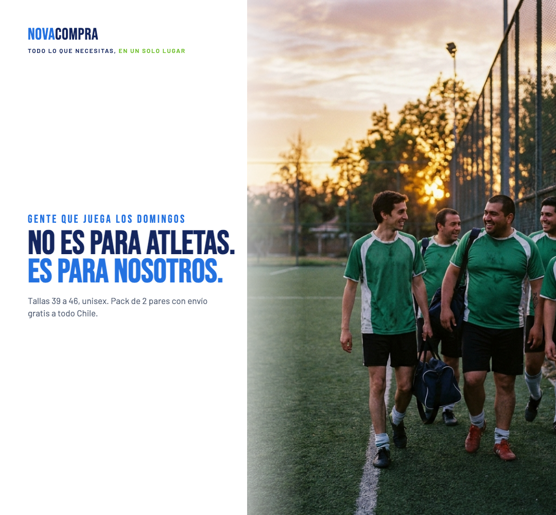 No es para atletas, es para nosotros