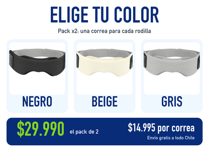 Elige tu color: negro, beige o gris. Pack x2 por $29.990